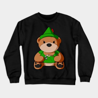 Robin Hood Teddy Bear Crewneck Sweatshirt